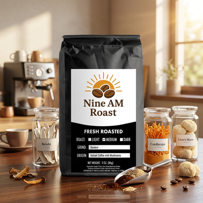 Instant Coffee with Mushroom